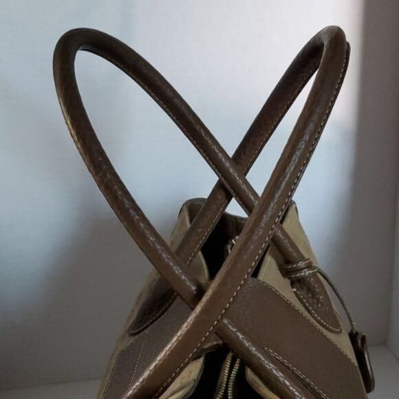 Vintage Dooney & Bourke Bag Shoulder Tote Handbag Signature Logo WOMEN'S WOMAN'S - Picture 12 of 16